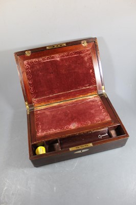 Lot 164 - A Victorian mahogany and mother of pearl...