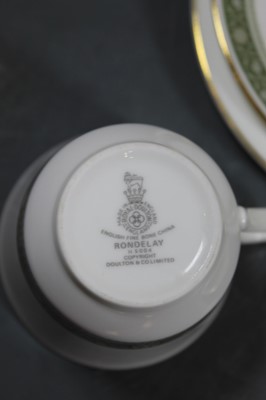 Lot 175 - A Royal Doulton part tea service in the...