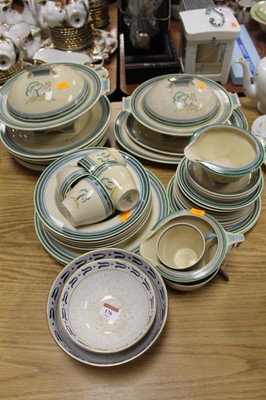 Lot 177 - A Royal Doulton part tea and dinner service in...