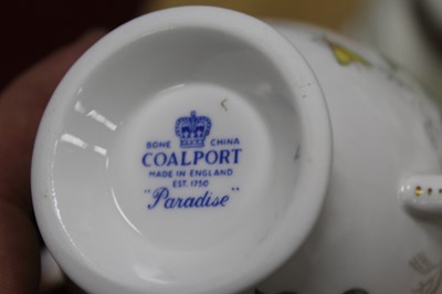 Lot 179 - A Coalport 8-place setting tea service in the...