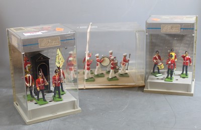 Lot 203 - A set of four Britains hand painted figures of...