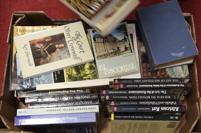 Lot 214 - Eight boxes of miscellaneous books, to include...
