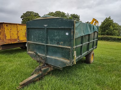 Lot 272 - 8t 2 Wheel Fraser Tippng Trailer with Rollover...