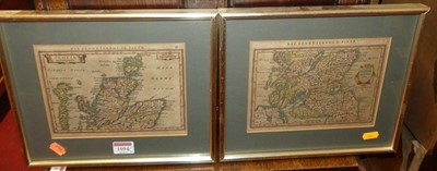 Lot 1094 - A pair of 18th century engraved maps of...