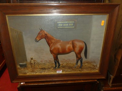 Lot 1112 - GA Cattley - Study of a Bay Thoroughbred in...