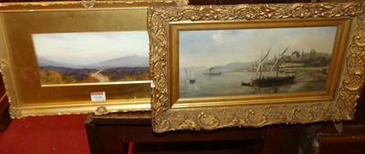 Lot 1118 - Early 20th century school continental bay, oil...