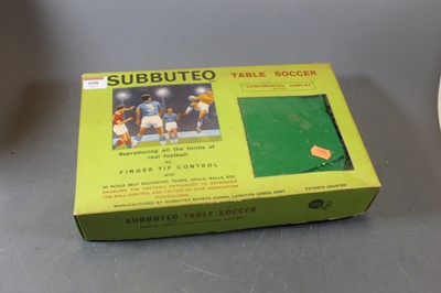 Lot 608 - A 1960s Subbuteo table soccer boxed...