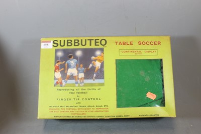 Lot 608 - A 1960s Subbuteo table soccer boxed...