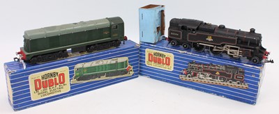 Lot 566 - Two Hornby Dublo 3-rail locos:- L30 Bo-Bo...