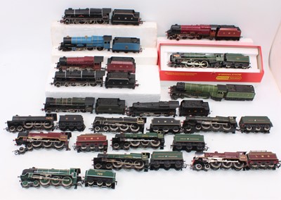 Lot 577 - Box containing locos and tenders:- 4x 4-6-2...