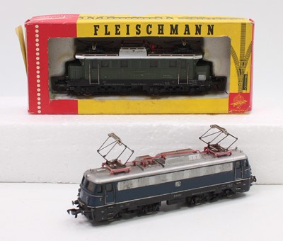 Lot 580 - Two Fleischmann "electric" Bo-Bo locos:- no....