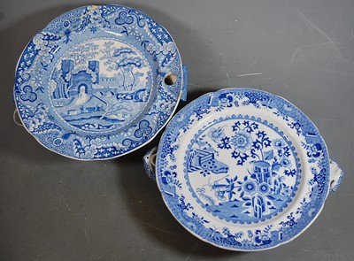 Lot 30 - An early 19th century Spode blue & white...