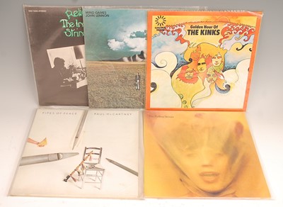 Lot 781 - A collection of ten LP's to include Captain...