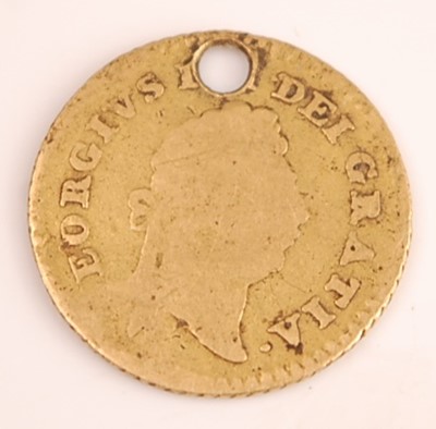 Lot 2074 - Great Britain, 1797 gold 1/3 guinea, George...