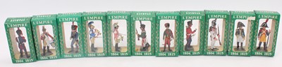 Lot 1610 - 11 various boxed Starlux L'Empire 1804-1815...