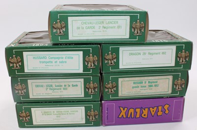 Lot 1631 - Seven various boxed Starlux L'Empire and...