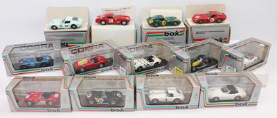 Lot 2093 - 13 various boxed Model Box of Italy 1/43 scale...