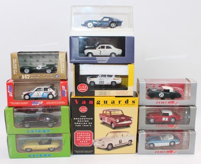 Lot 2105 - 11 various boxed mixed 1/43 scale Highspeed...