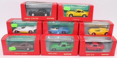 Lot 2110 - Eight various boxed Verem 1/43 scale Classic...