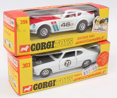 Lot 1193 - A Corgi Toys Whizz Wheels boxed diecast group,...