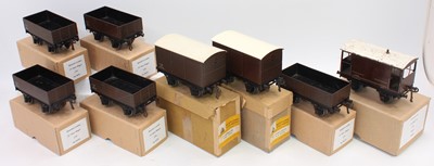 Lot 269 - Eight post-war Bassett-Lowke LMS brown goods...