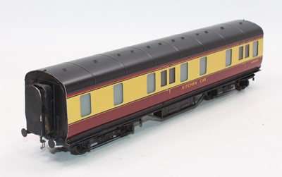 Lot 273 - Exley K5 bogie coach totally repainted maroon...