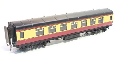 Lot 276 - Exley K5 bogie coach totally repainted maroon...