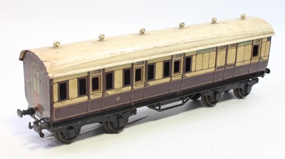 Lot 280 - 1921 Series Bing for Bassett-Lowke bogie coach...