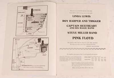 Lot 640 - Pink Floyd, Knebworth Park Saturday July 5th...