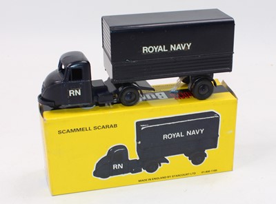 Lot 1835 - Budgie Toys No. 702 Royal Navy Scammell Scarab...