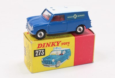 Lot 1558 - Dinky Toys No. 273 RAC Patrol Mini van...