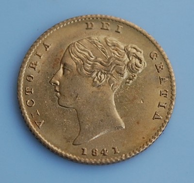 Lot 2046 - Great Britain, 1841 gold half sovereign,...