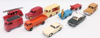 Lot 1526 - Ten various loose Dinky Toy original and...