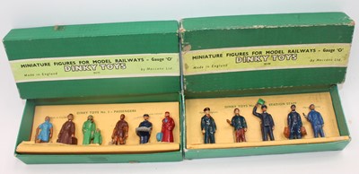 Lot 1531 - A Dinky Toys boxed station staff and...