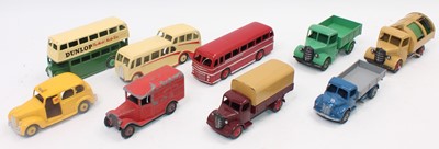 Lot 1534 - A Dinky Toys loose commercial and public...