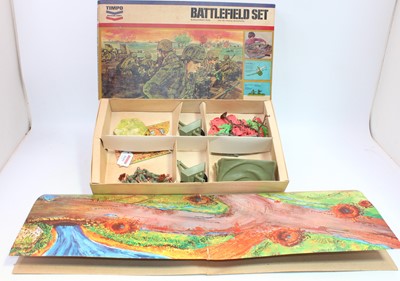 Lot 1641 - A Timpo Toys model No. 1401 Battle Field gift...
