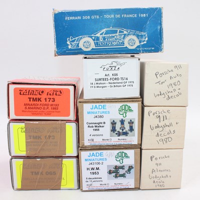 Lot 832 - Ten various boxed 1/43 scale white metal and...