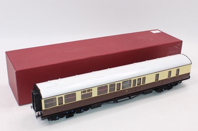 Lot 314 - Tower Models O gauge Collett GWR brown and...