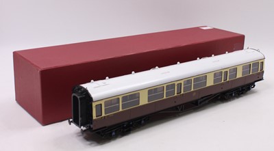 Lot 338 - Tower Models O gauge Collett GWR brown and...