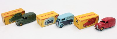 Lot 1544 - A Dinky Toys boxed commercial vehicle group,...
