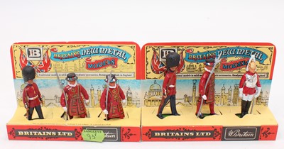 Lot 1673 - 16 various boxed Britains rainbow boxed issued...