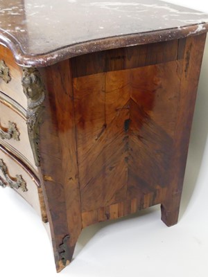 Lot 1352 - An 18th century French provincial walnut...