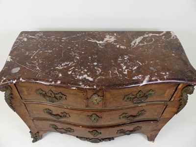 Lot 1352 - An 18th century French provincial walnut...