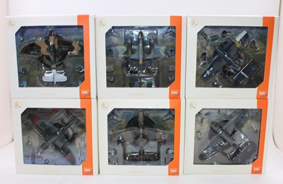 Lot 704 - A group of 10 IXO model aircraft in 1:72nd...