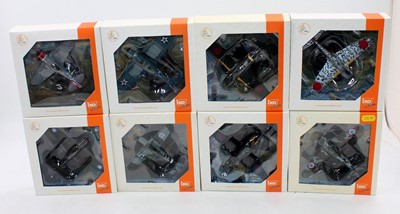 Lot 706 - A group of 12 IXO model aircraft in 1:72nd...