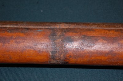 Lot 43 - * A large 19th century matchlock rifle, the...