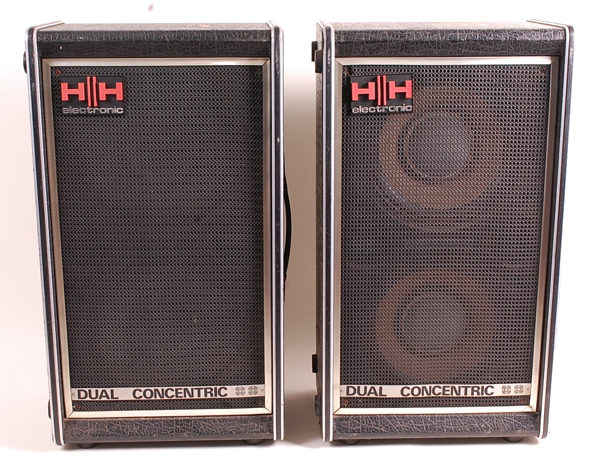 hh dual concentric speakers