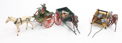 Lot 1708 - A collection of various Britains horse-drawn...