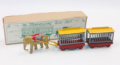 Lot 1713 - A Charbens Series travelling zoo gift set,...