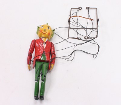 Lot 1719 - A Luntoy lead and hollowcast Mr Turnip puppet,...